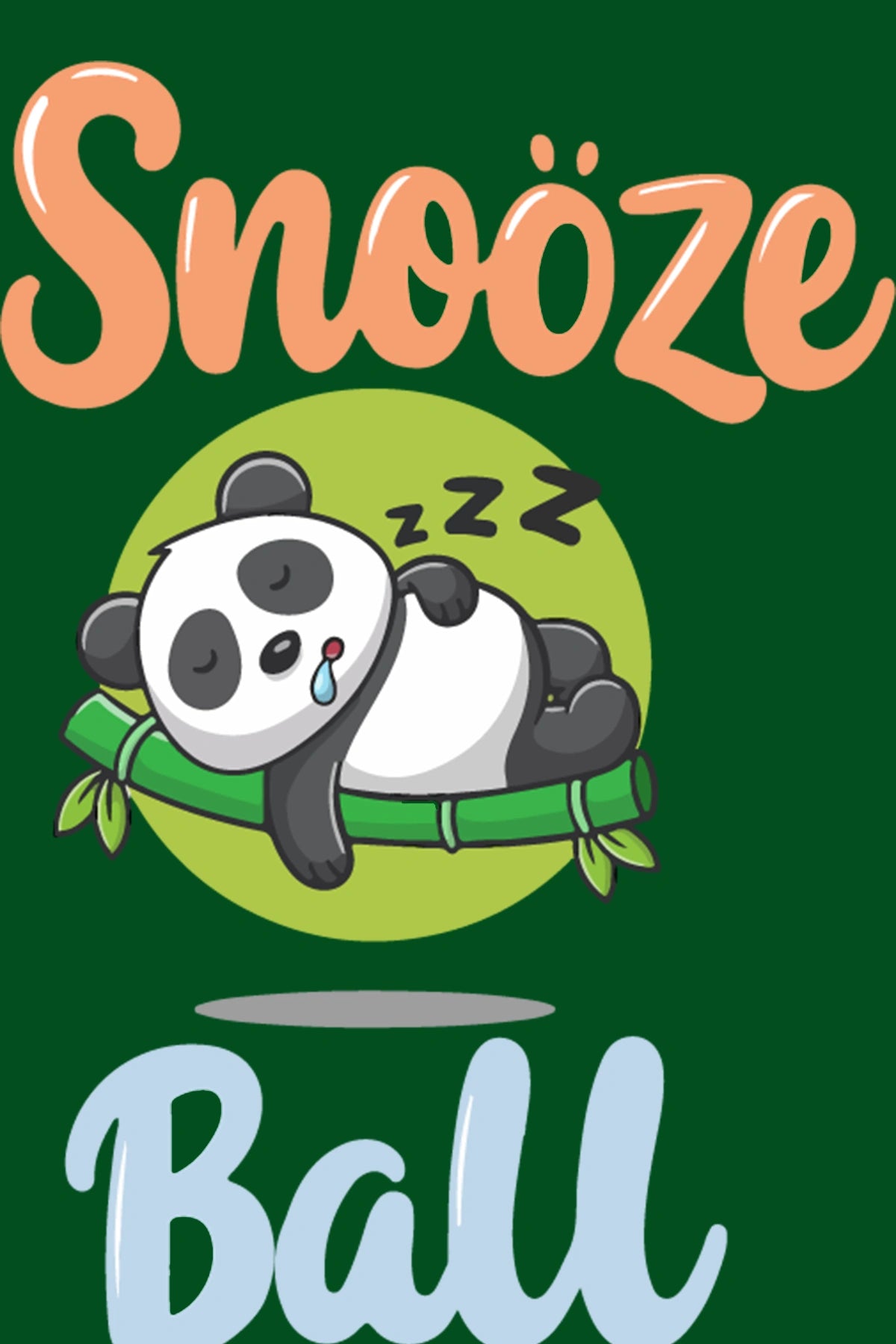 Thunder Tails Snooze Ball Adjustable Graphic T-shirt