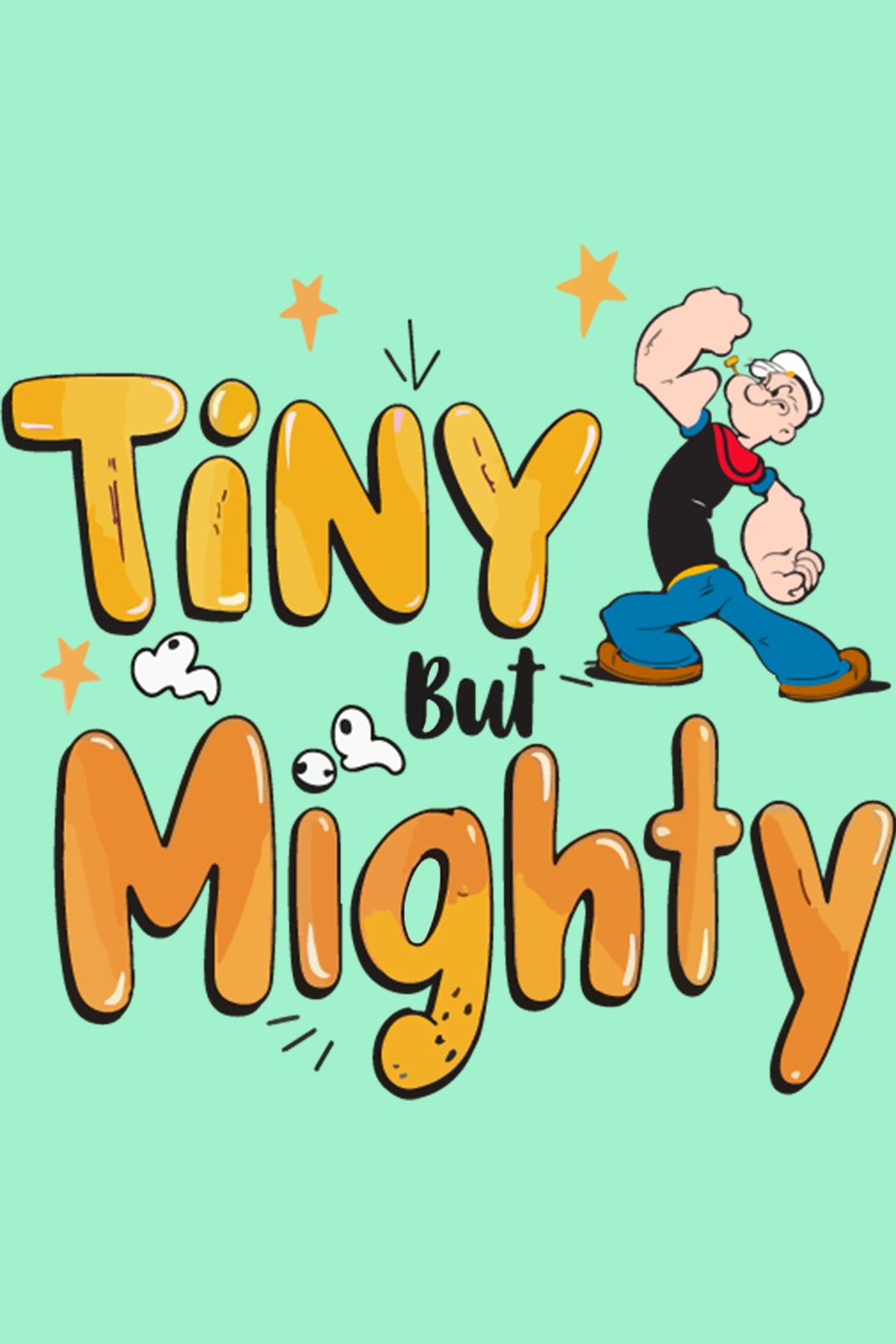 Thunder Tails Tiny But Mighty Adjustable Graphic T-shirt