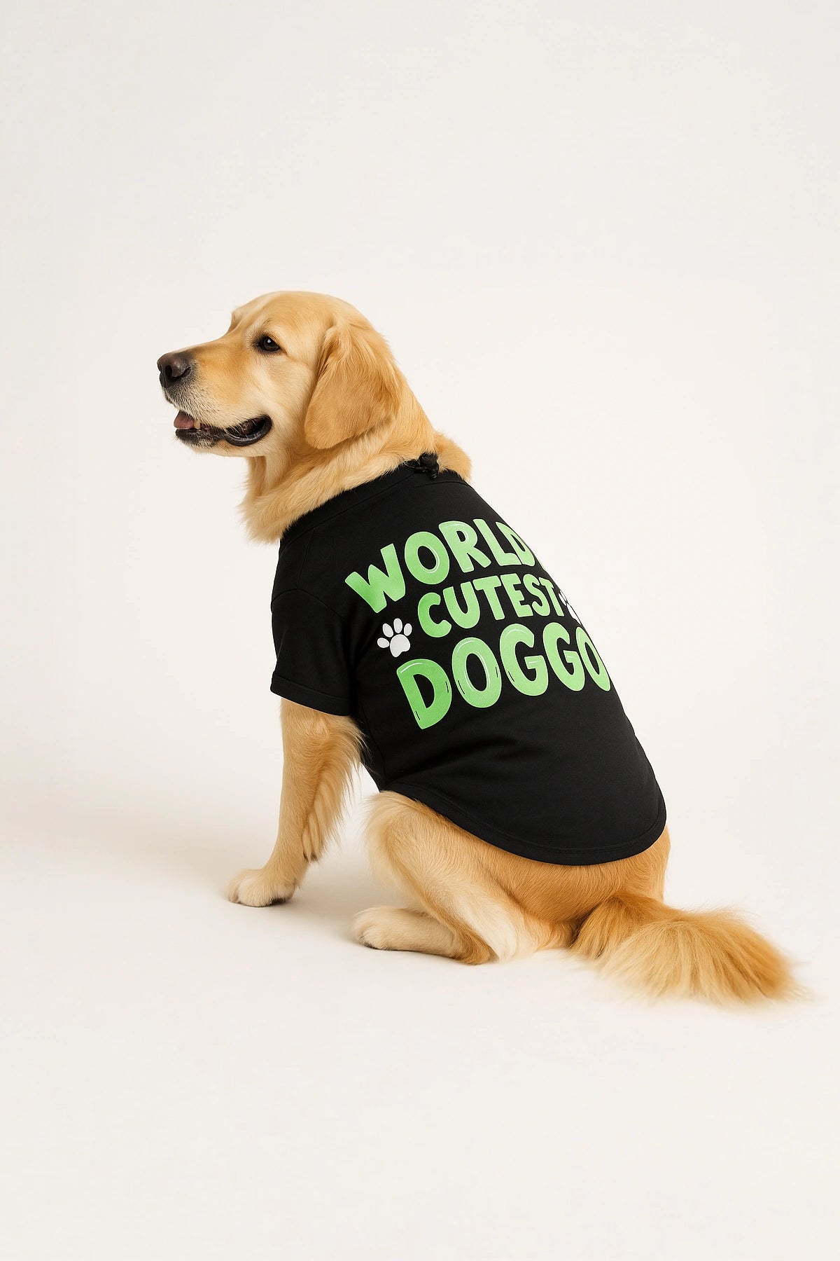 Thunder Tails World's Cutest Doggo Adjustable Graphic T-shirt