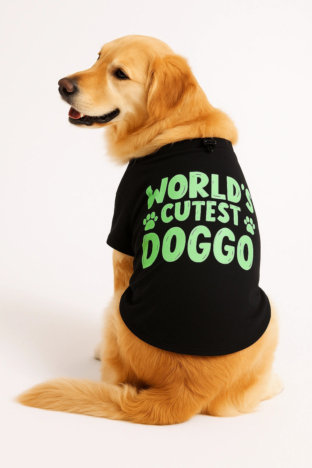 Thunder Tails World's Cutest Doggo Adjustable Graphic T-shirt