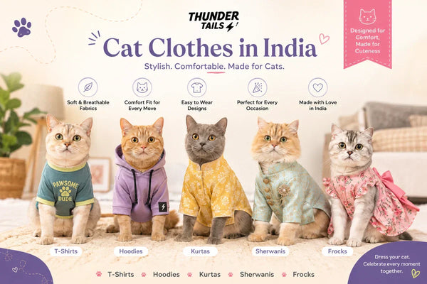 Cat Clothes in India: The Complete Guide to Dressing Your Cat Comfortably &amp; Safely