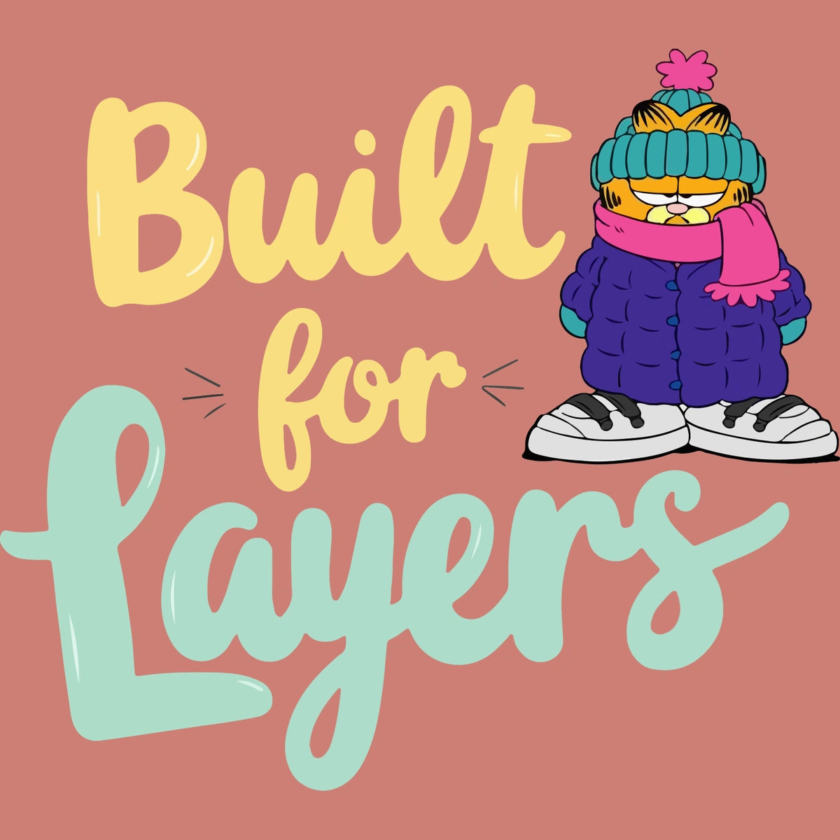 Thunder Tails Built for Layers Cat Hoodie