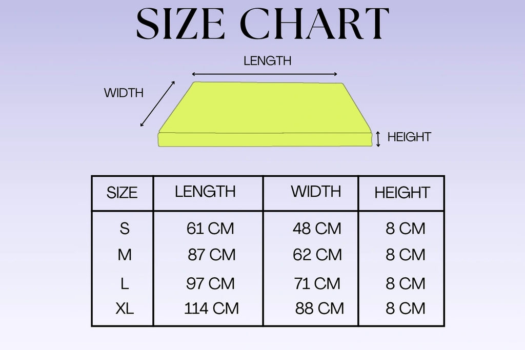 Thunder Tails Fab Flat Dog Beds- Mint Green