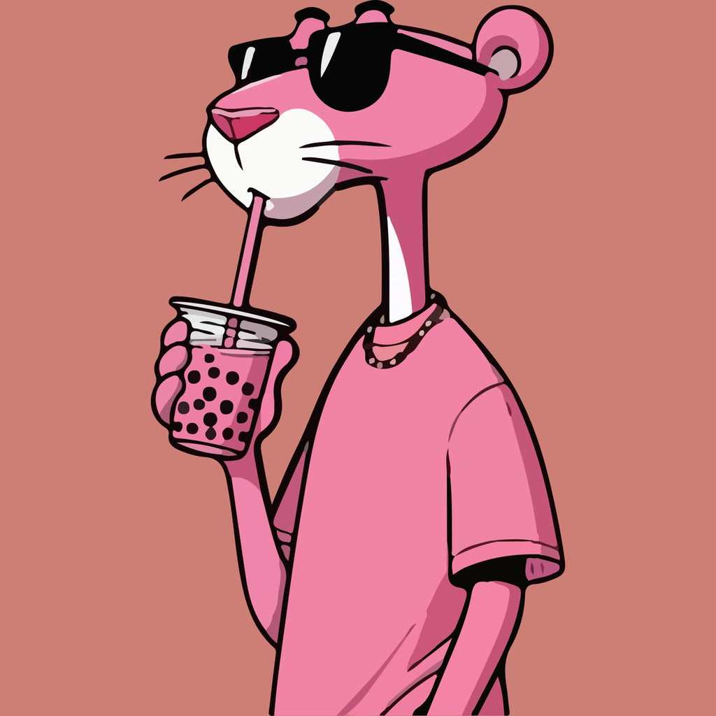 Thunder Tails Pink Panther Hoodie