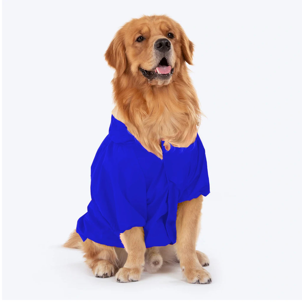 Thunder Tails Drizzle Sizzle Raincoat- Blue