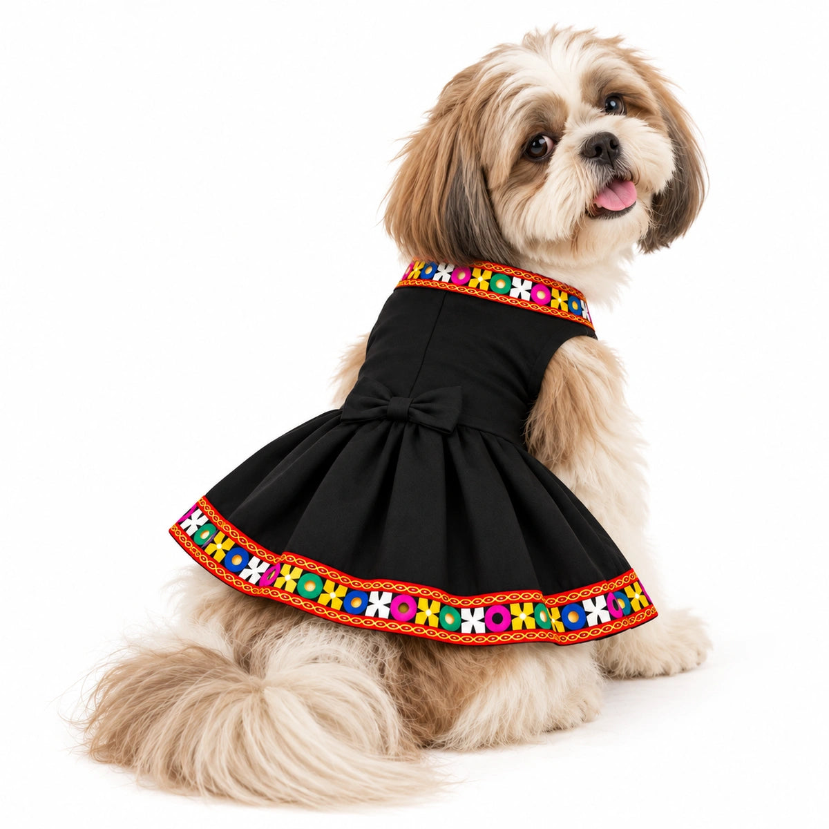 Thunder Tails Rang Rass Black Dog Frock