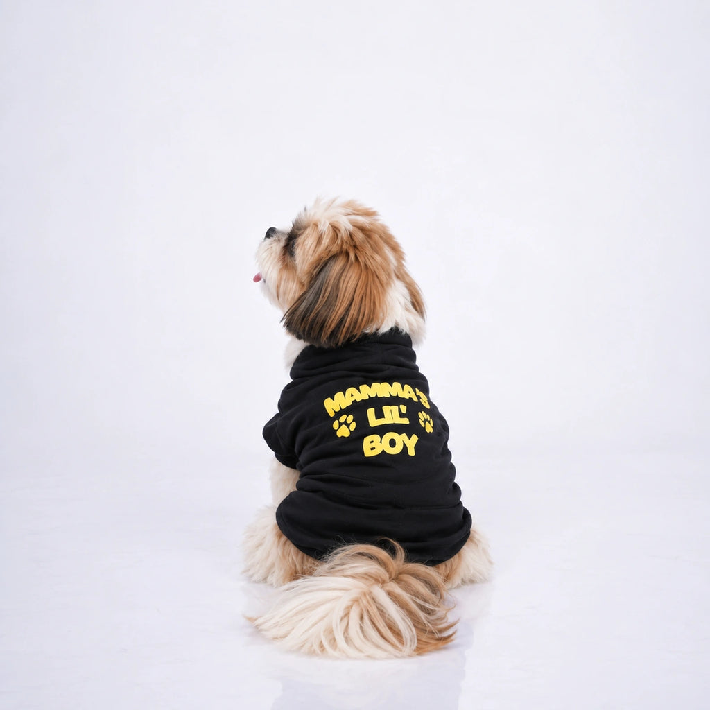 Thunder Tails Mumma's Lil' Boy Dog T-shirt