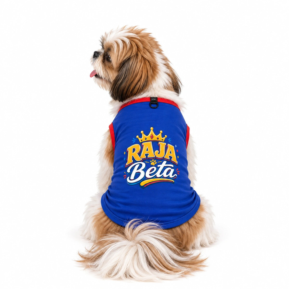 Thunder Tails Raja Beta Adjustable Graphic Dog T-shirt
