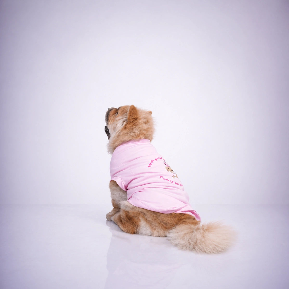 Thunder Tails WITH GREAT CUTENESS COMES NO RESPONSIBILITY T-shirts