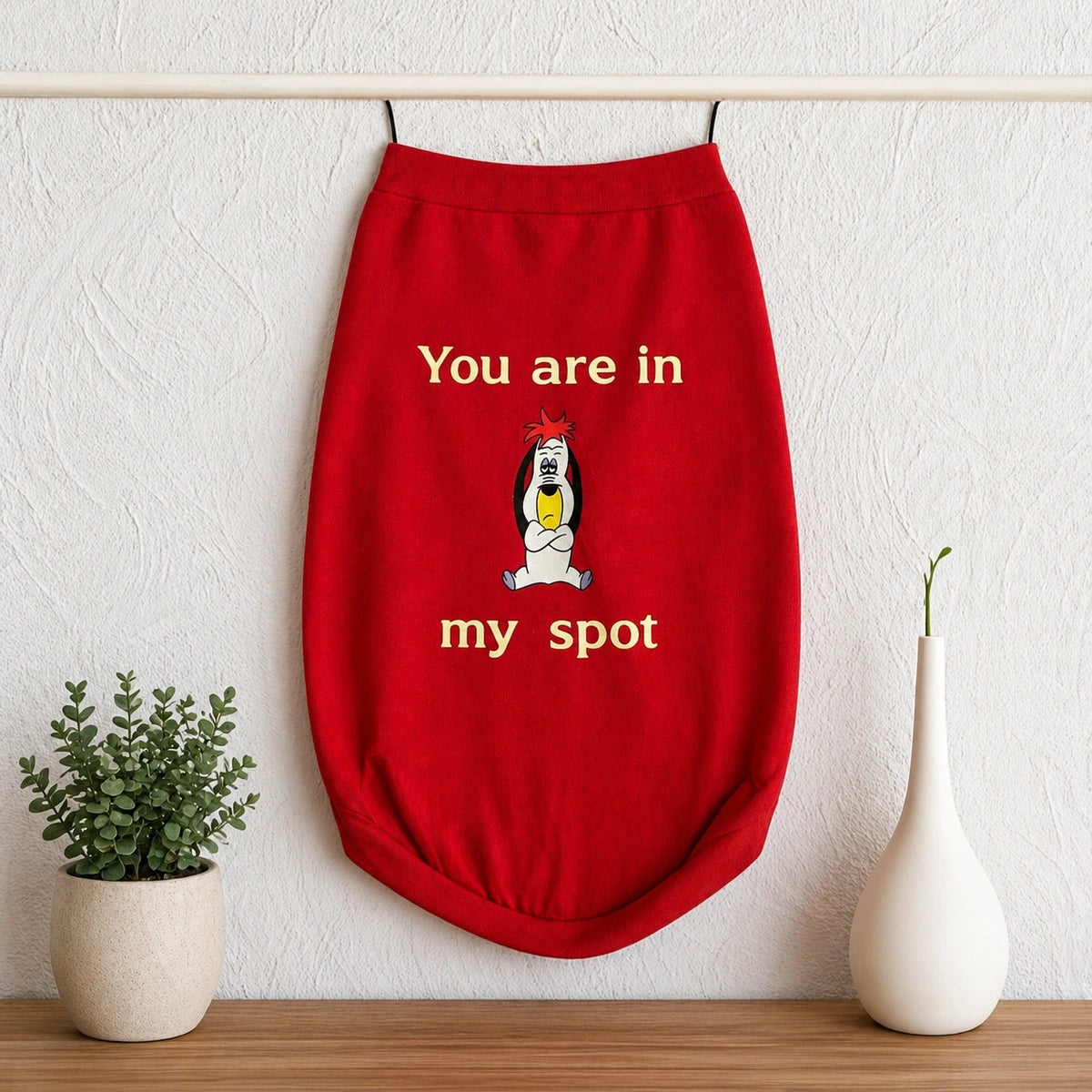 Thunder Tails YOU ARE IN MY SPOT T-shirts