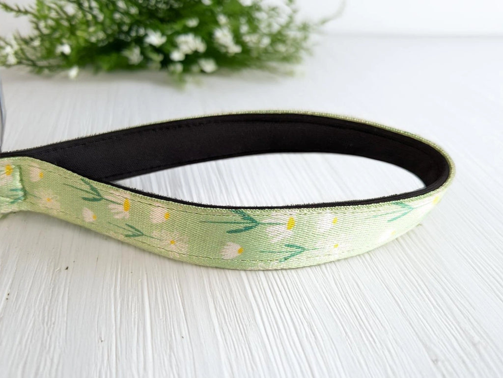 Thunder Tails Elite Nylon Printed Leash- Jade Floral