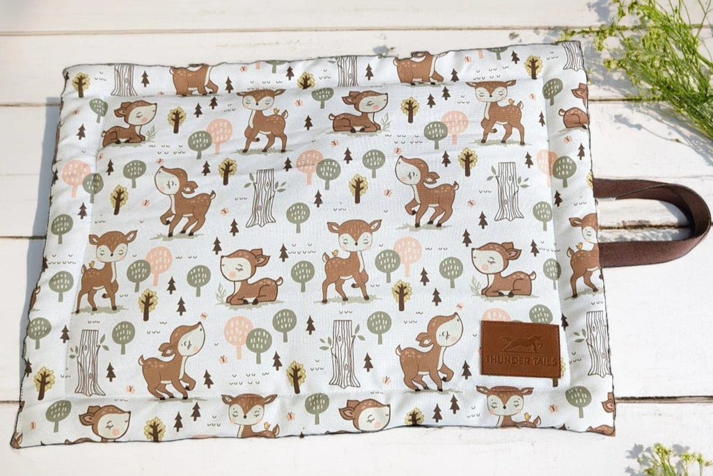 Thunder Tails 5-More-Minutes Dog Mats- Deer Print