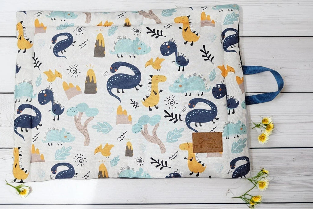 Thunder Tails 5-More-Minutes Dog Mats- Dinosaur Print