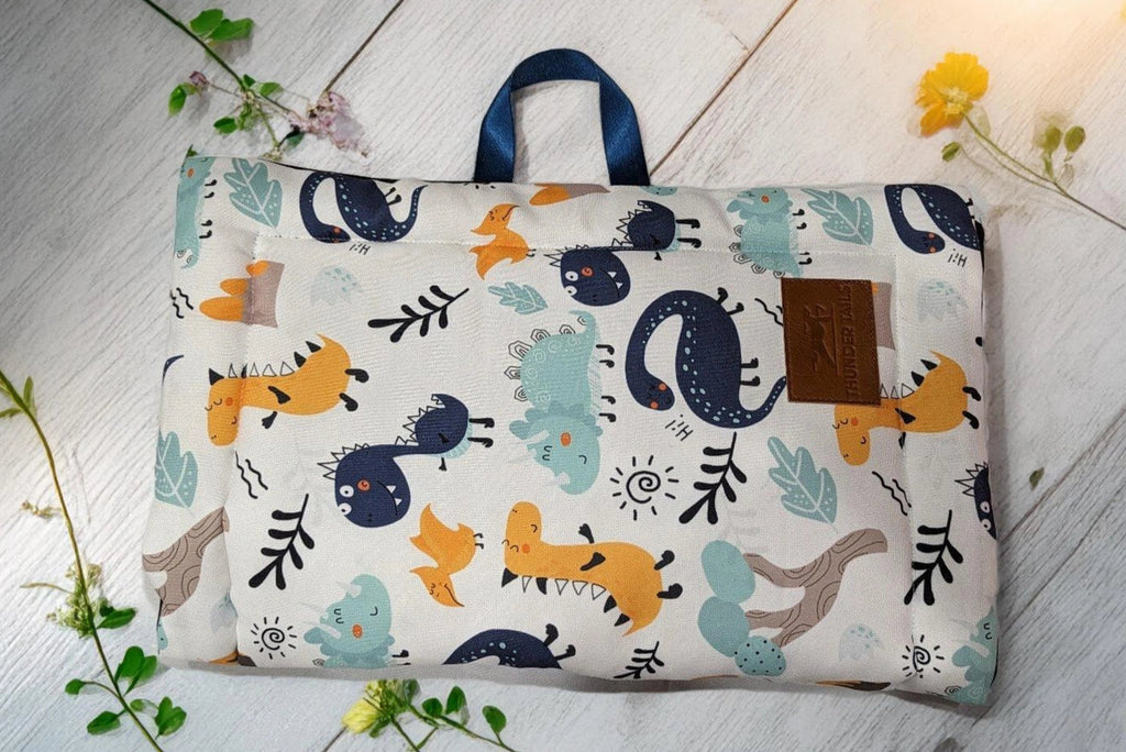 Thunder Tails 5-More-Minutes Dog Mats- Dinosaur Print