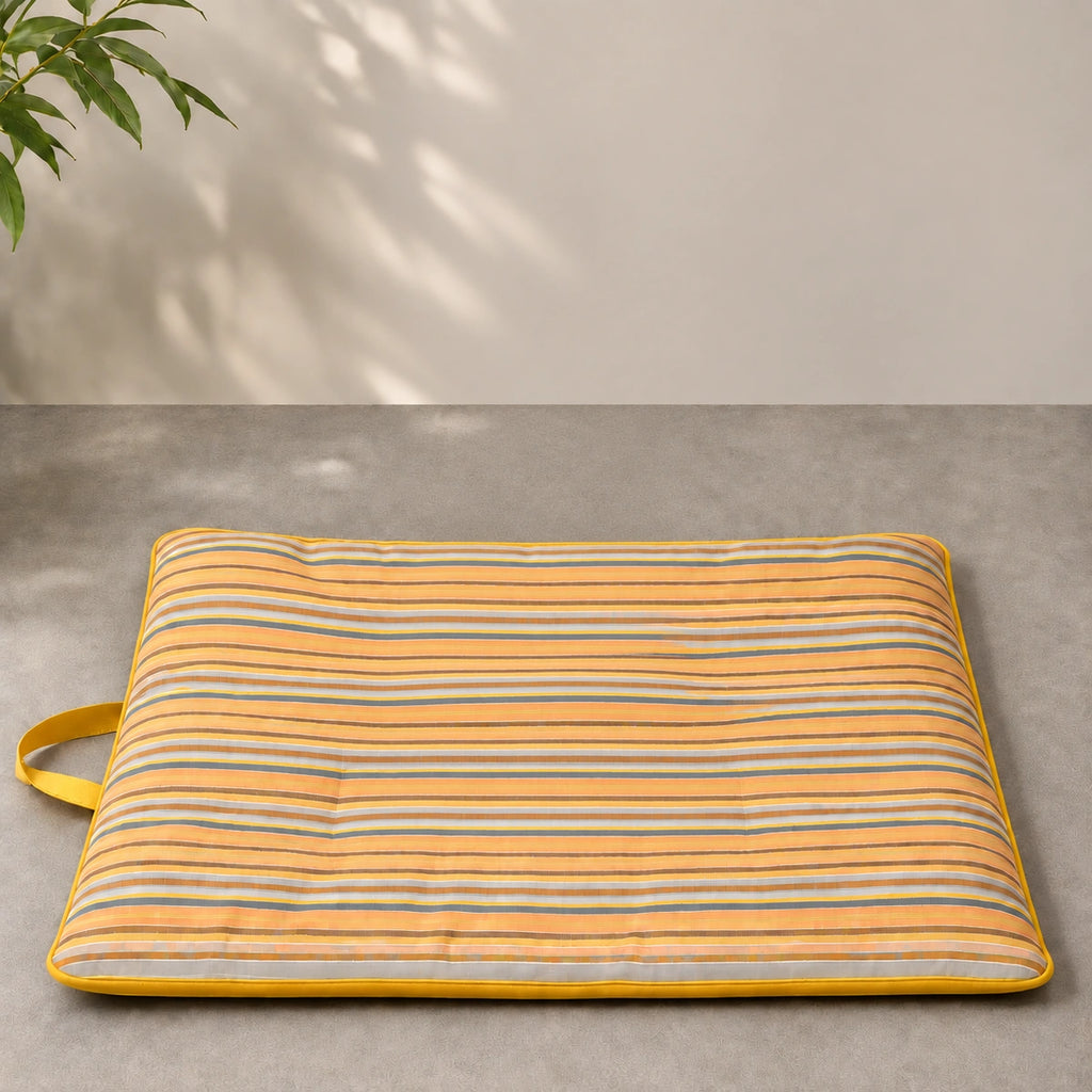 Thunder Tails GuardTech Dog Mats- Orange Stripes Print