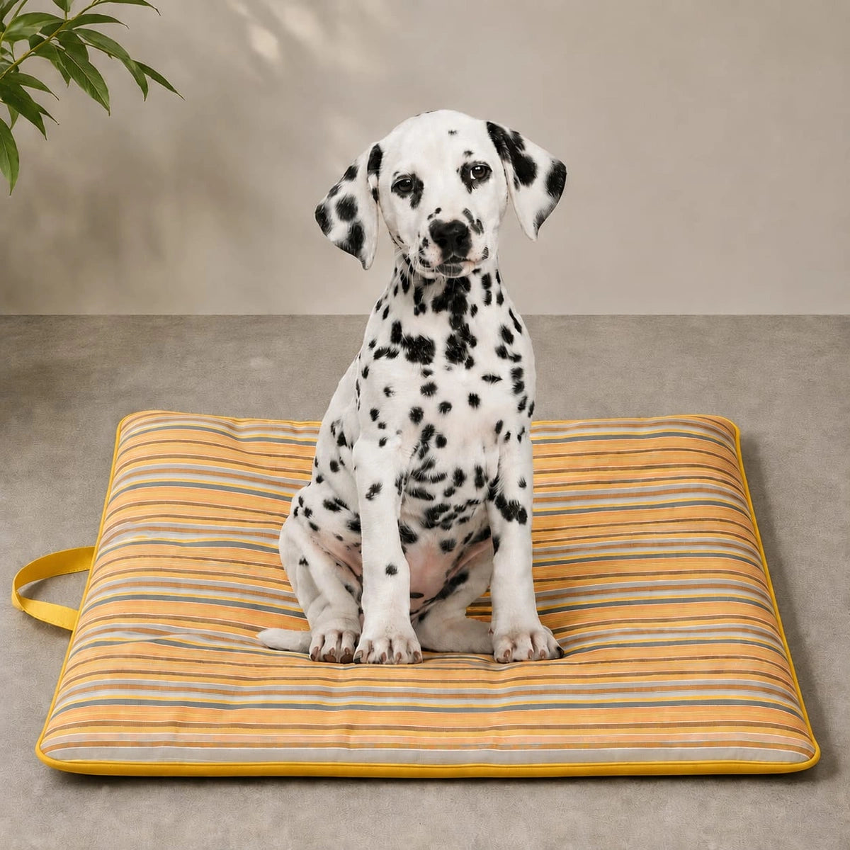 Thunder Tails GuardTech Dog Mats- Orange Stripes Print