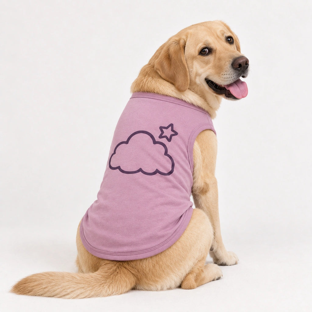 Thunder Tails Pawlished Super Soft Dog T-shirt - Cloud Star