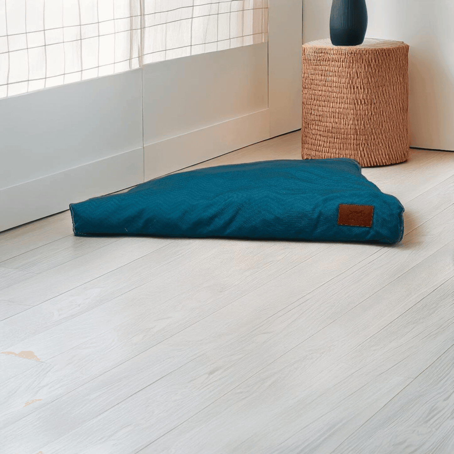 Thunder Tails Moody Mattress Dog Beds- Petrol Blue - Thunder Tails