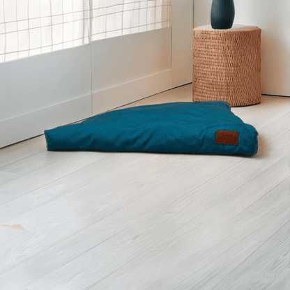 Thunder Tails Moody Mattress Dog Beds- Petrol Blue - Thunder Tails