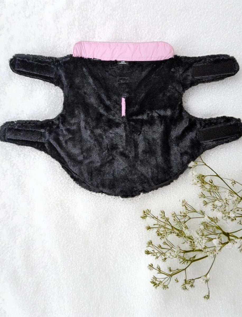 Thunder Tails Polar Fur Jacket- Baby Pink