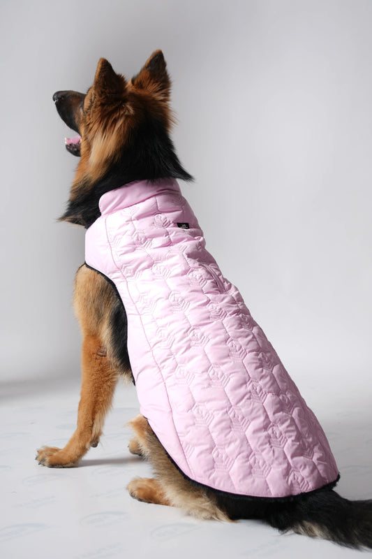Thunder Tails Polar Fur Jacket- Baby Pink