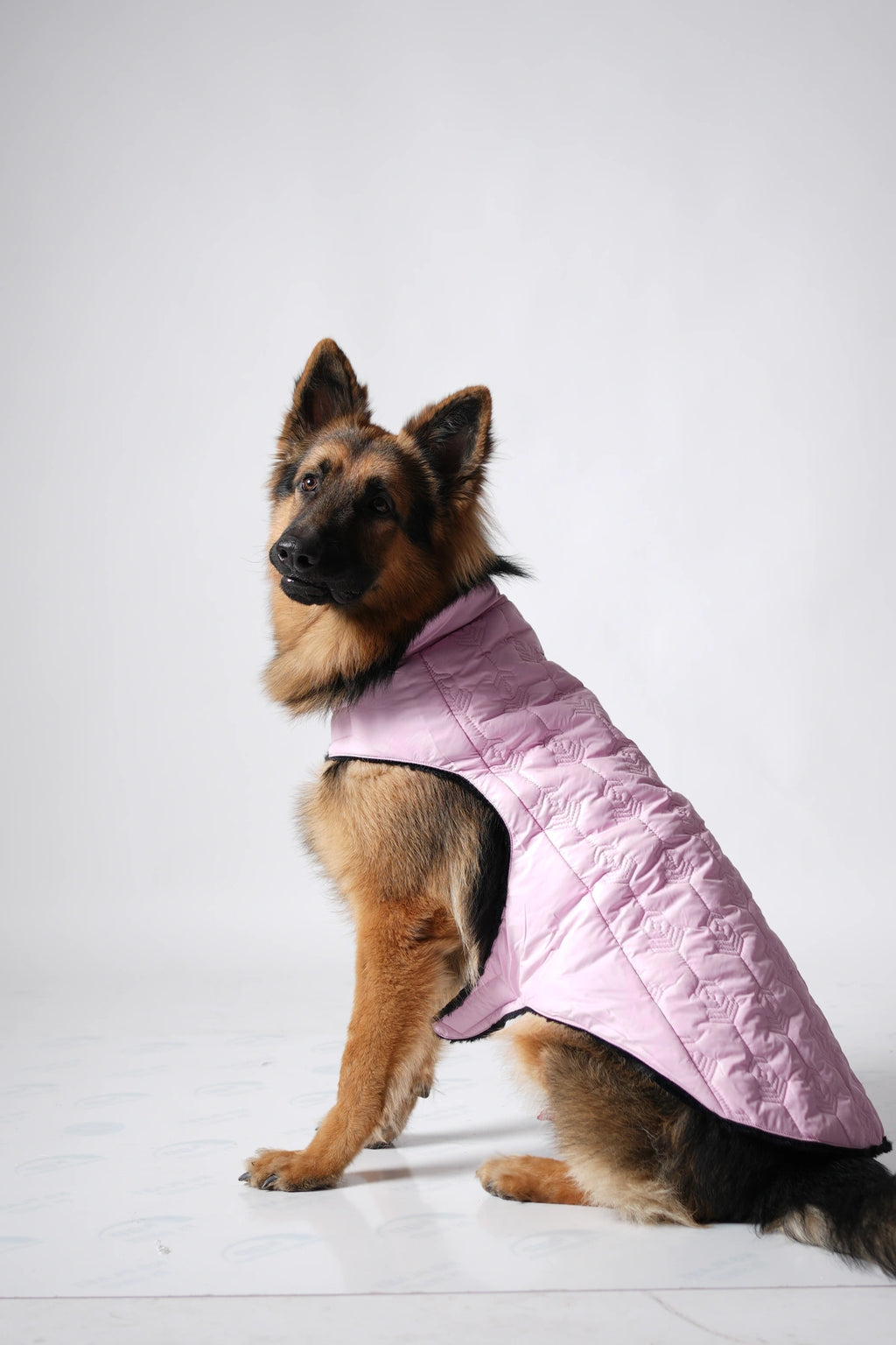 Thunder Tails Polar Fur Jacket- Baby Pink