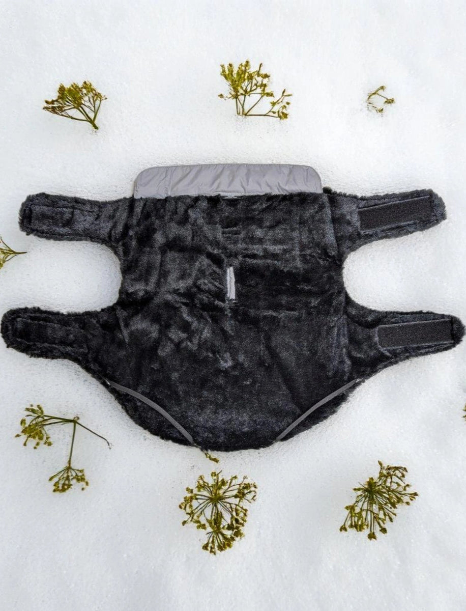 Thunder Tails Polar Fur Jacket- Grey