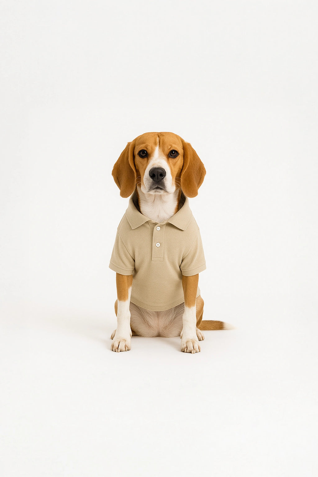 Thunder Tails Polo T-shirts - Beige