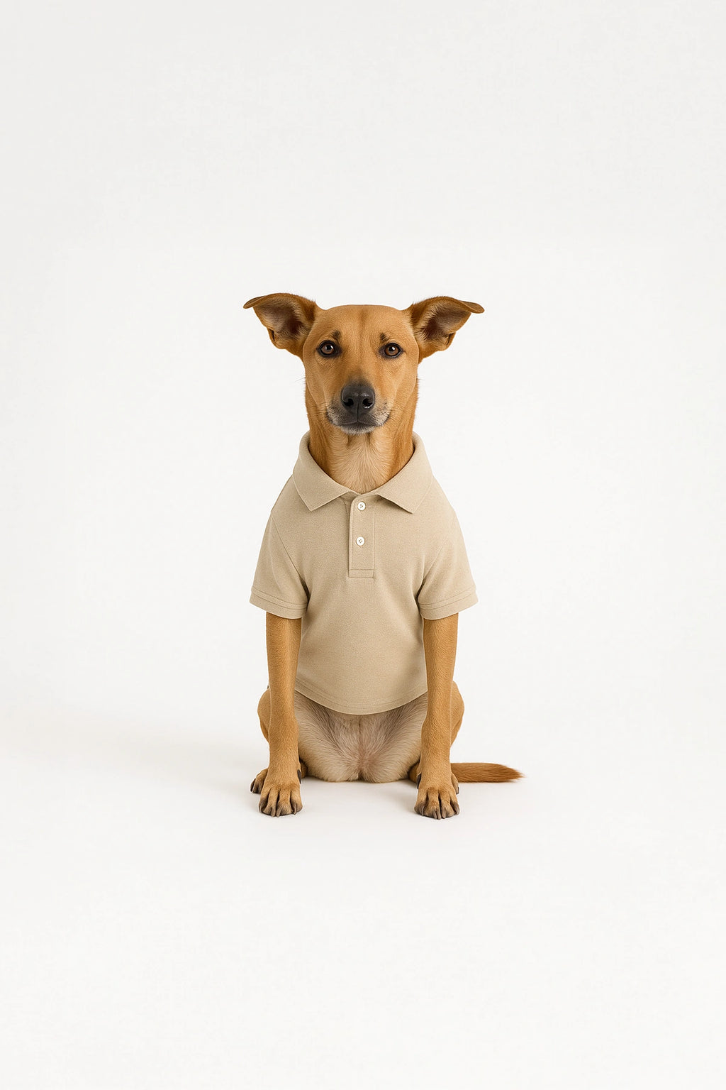 Thunder Tails Polo T-shirts - Beige