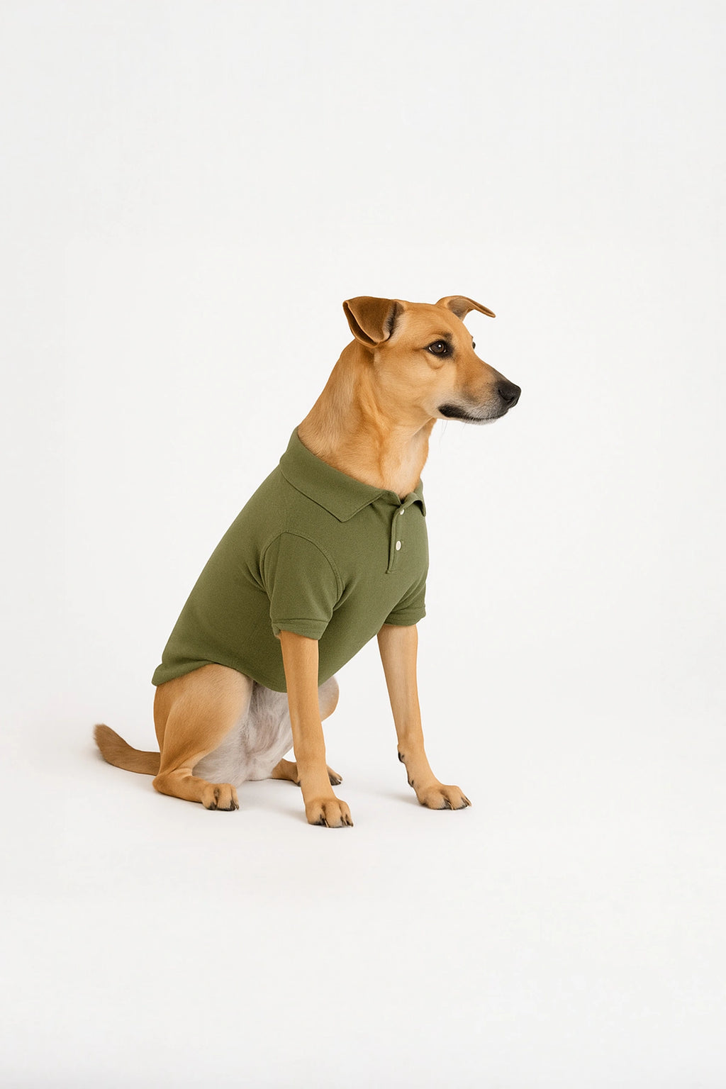 Thunder Tails Polo T-shirts - Olive