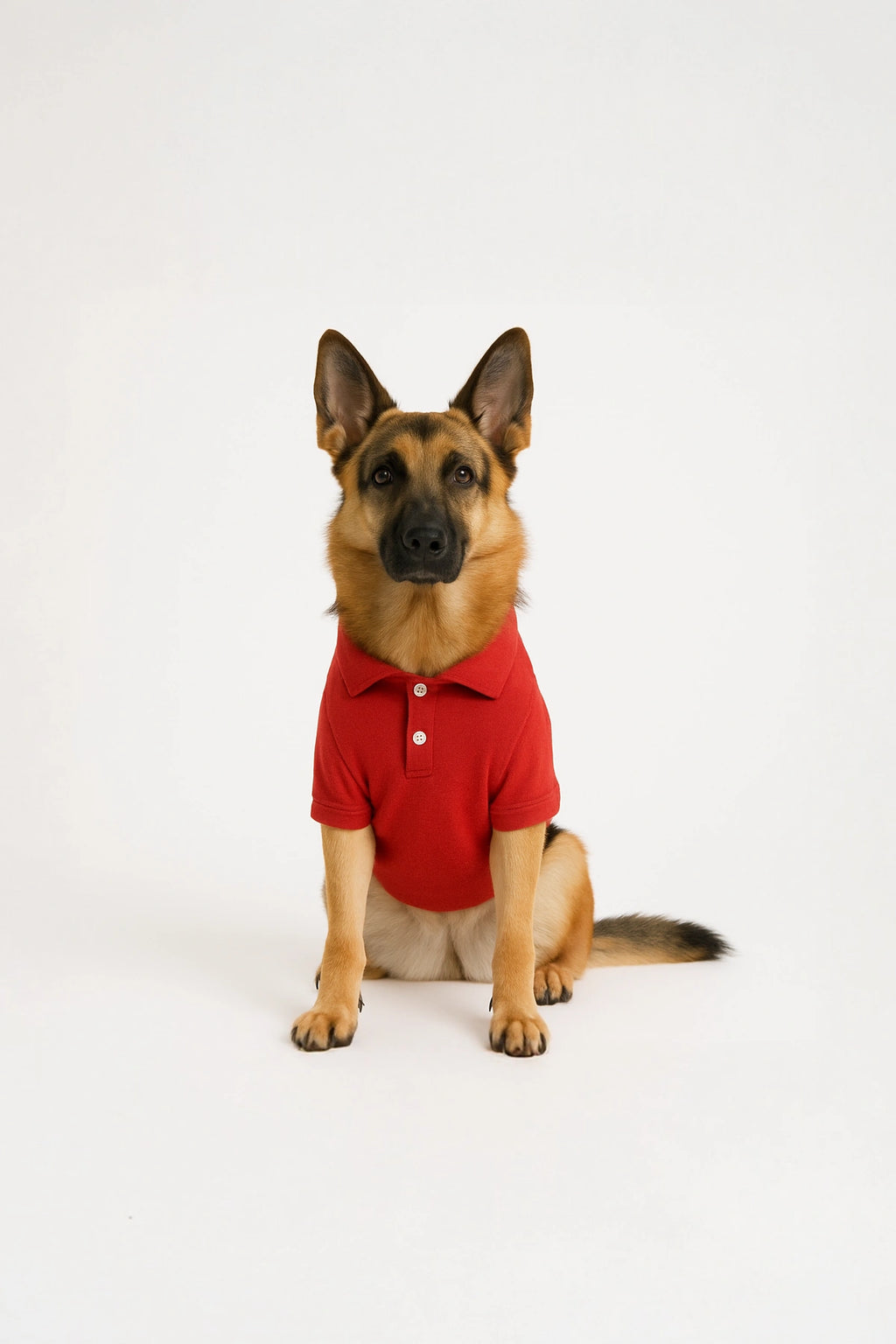 Thunder Tails Polo T-shirts - Red