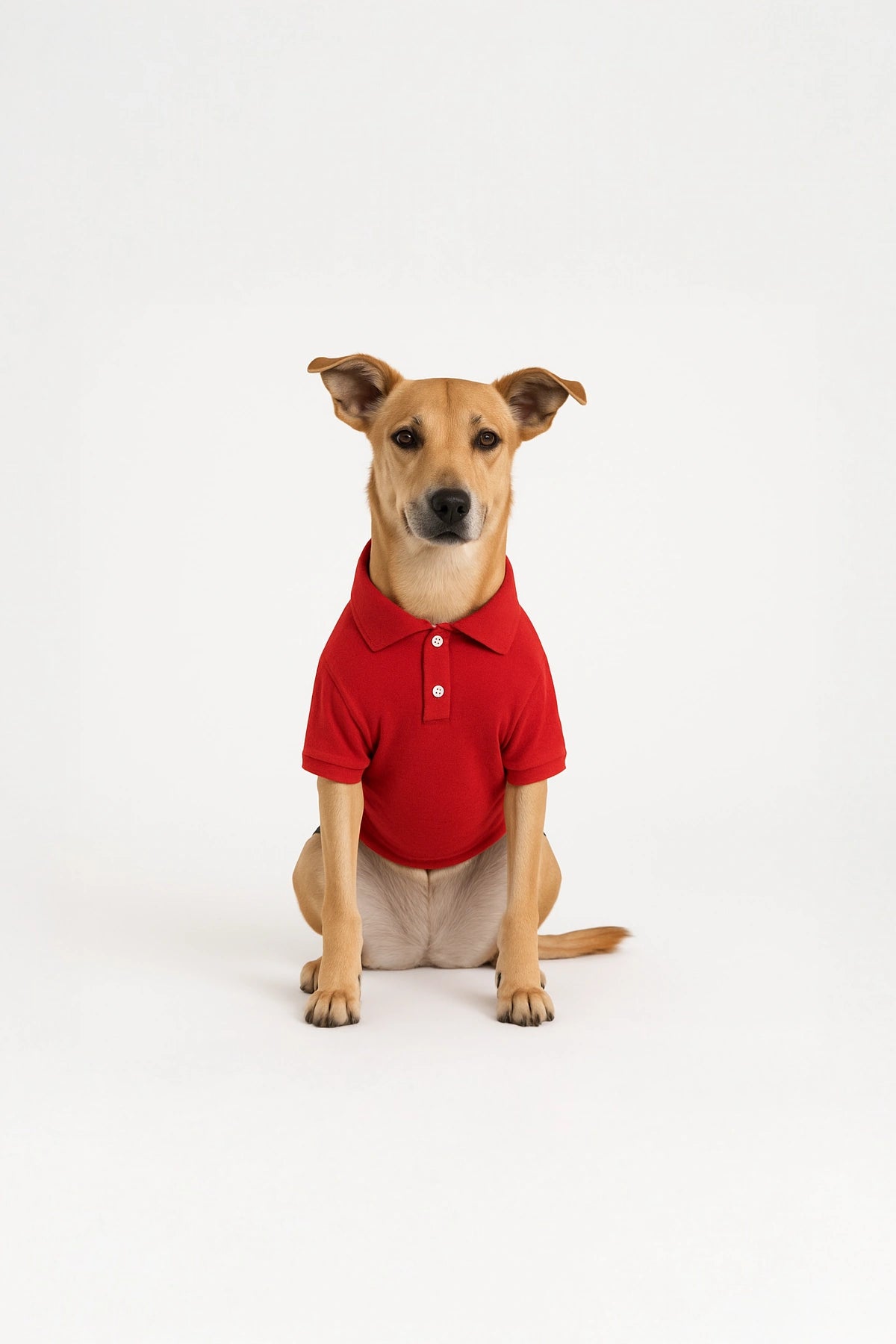 Thunder Tails Polo T-shirts - Red