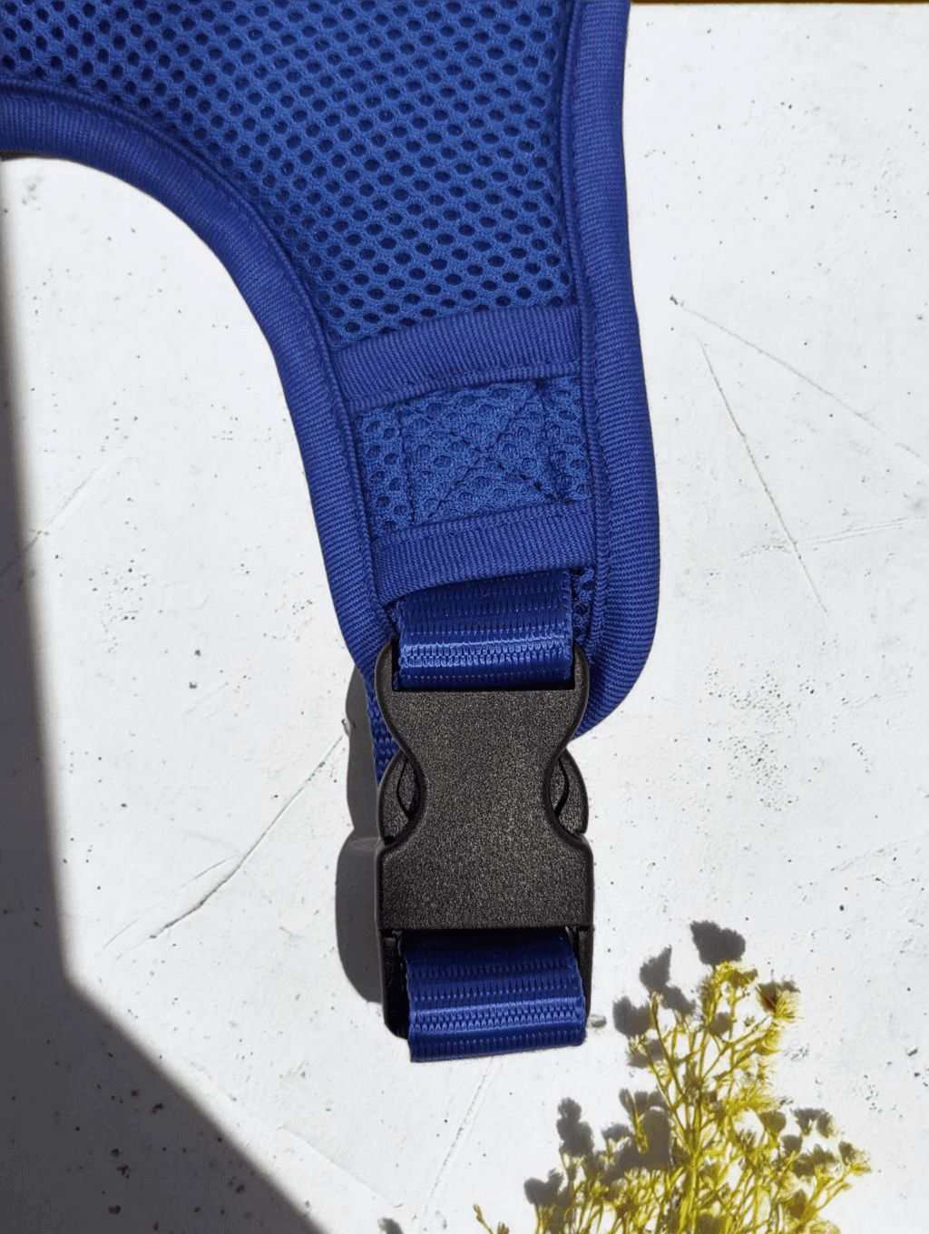 Thunder Tails Rain Or Shine Padded Mesh Harness- Blue - Thunder Tails