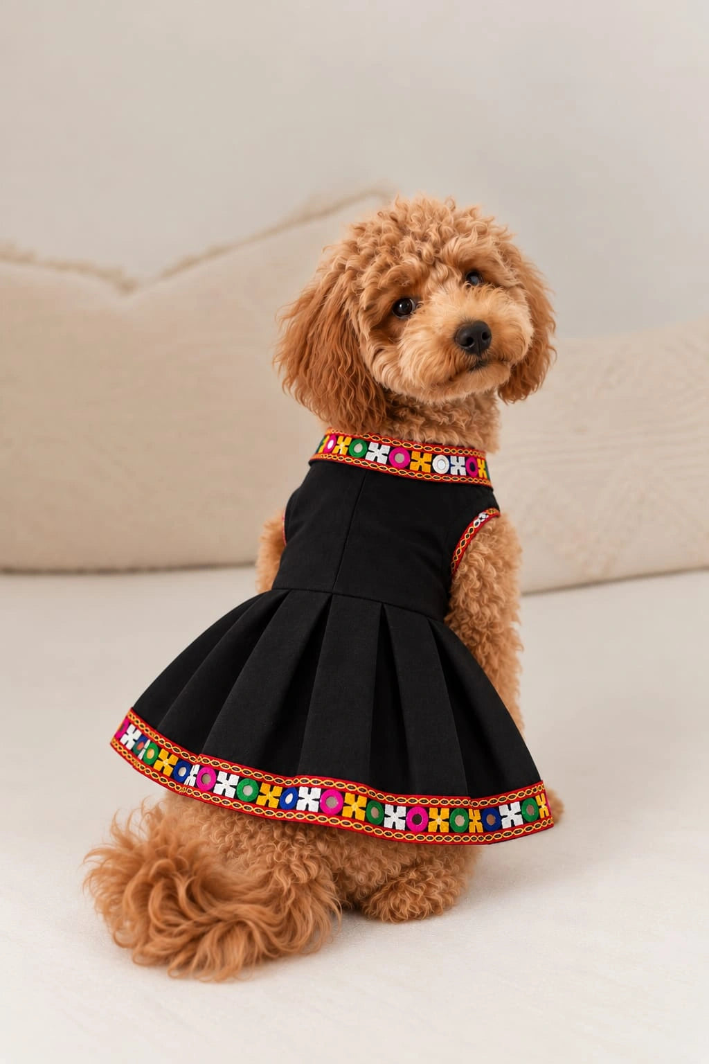 Thunder Tails Rang Rass Black Dog Dress