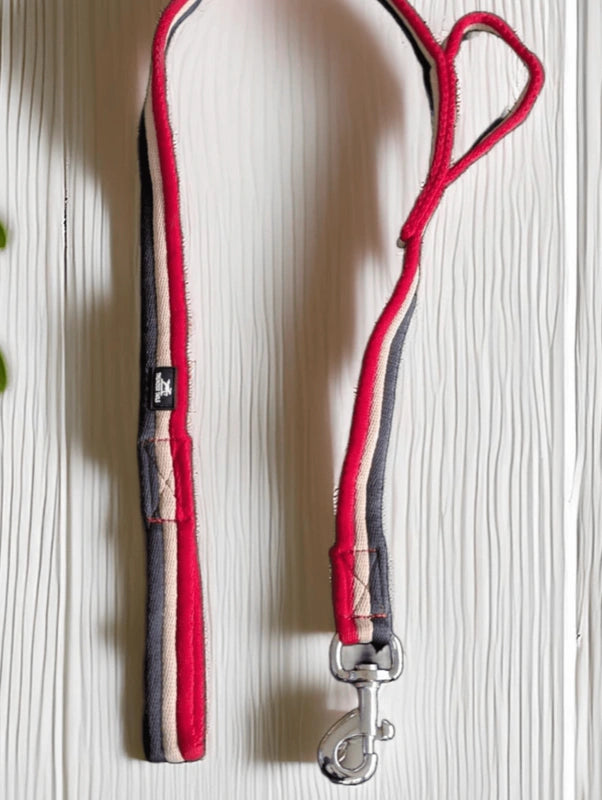 Red/Beige/Grey