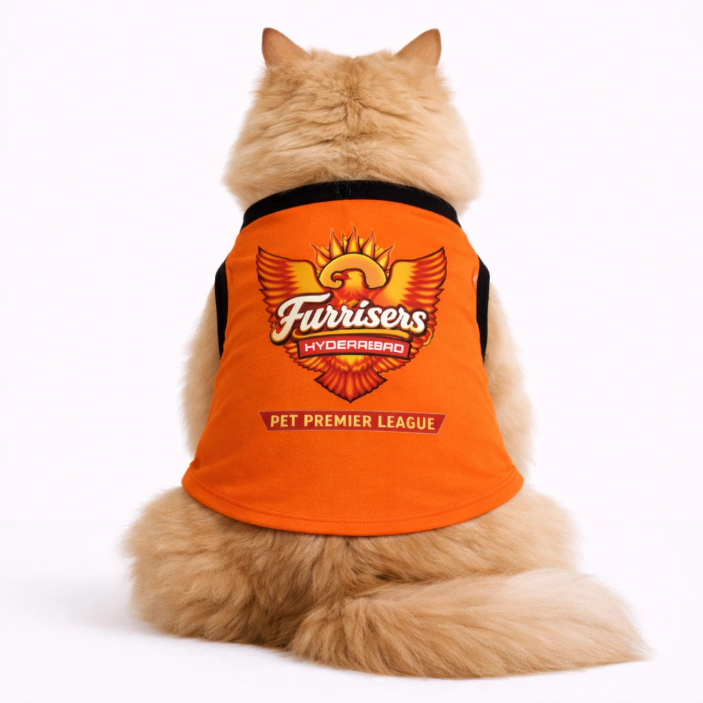 Thunder Tails Pet Premier League T-shirt - Furrisers Hyderabad