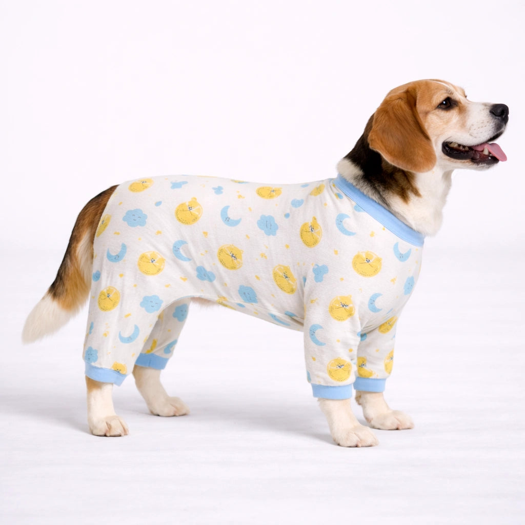 Thunder Tails Bamboo Jumpsuit - Cat Print