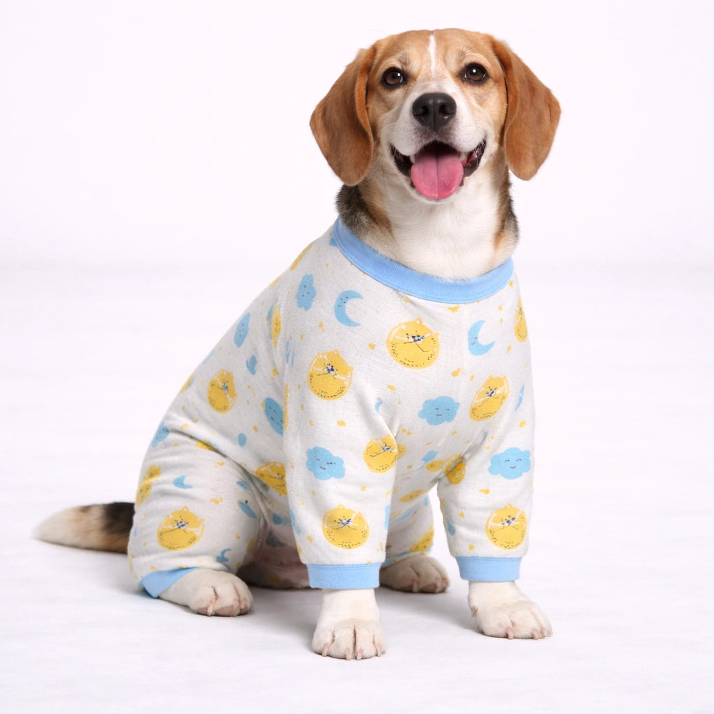 Thunder Tails Bamboo Jumpsuit - Cat Print