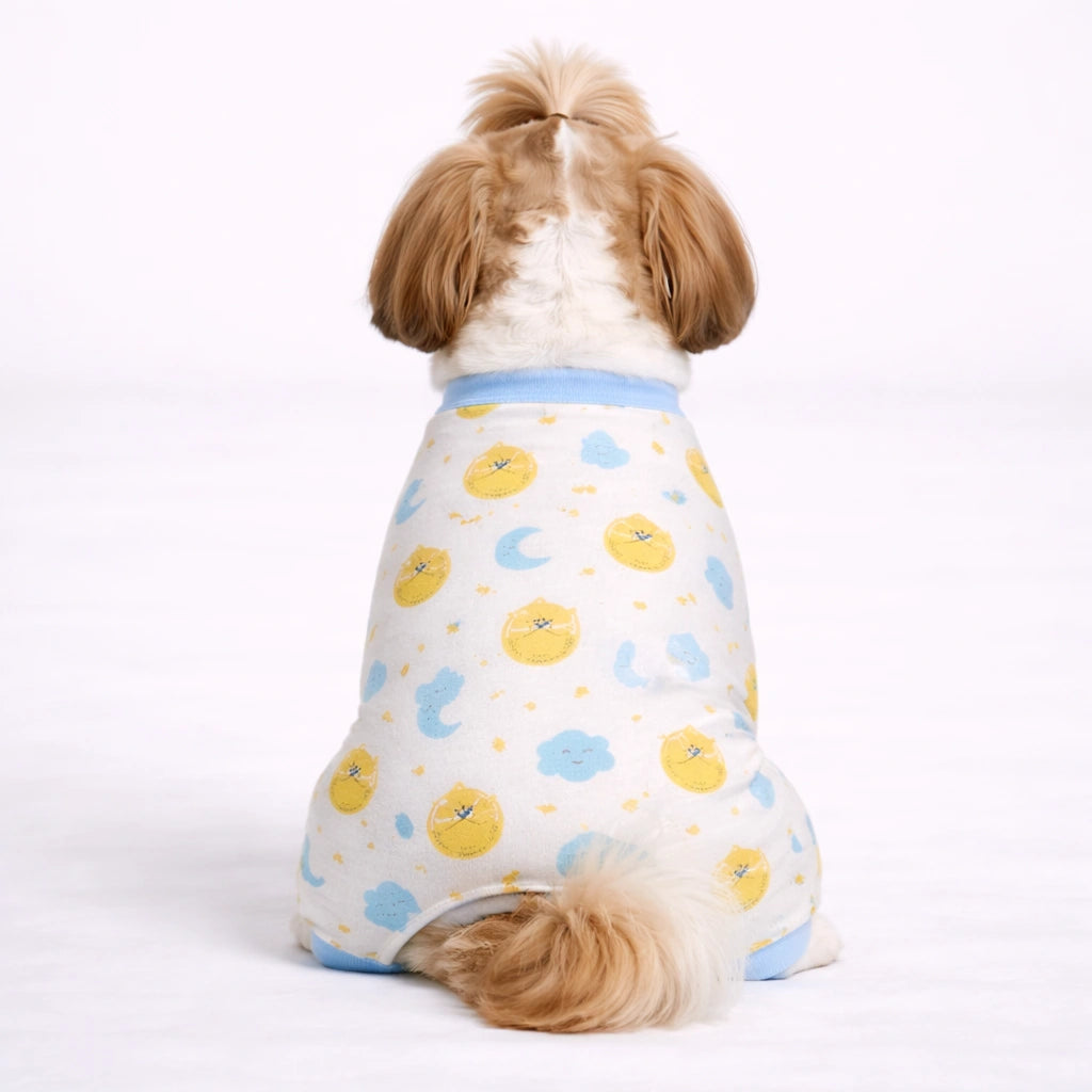 Thunder Tails Bamboo Jumpsuit - Cat Print