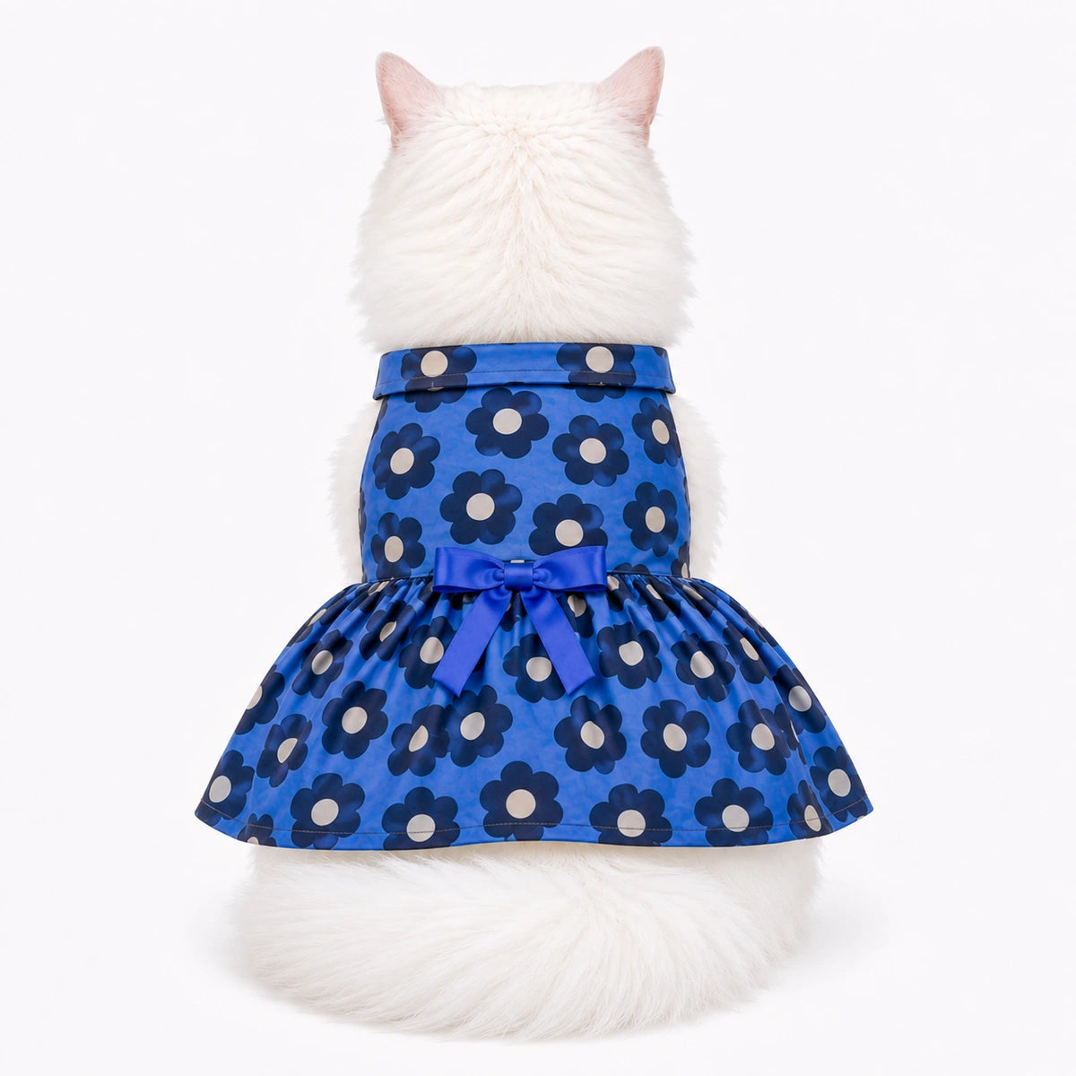 Thunder Tails Blue Floral Frock