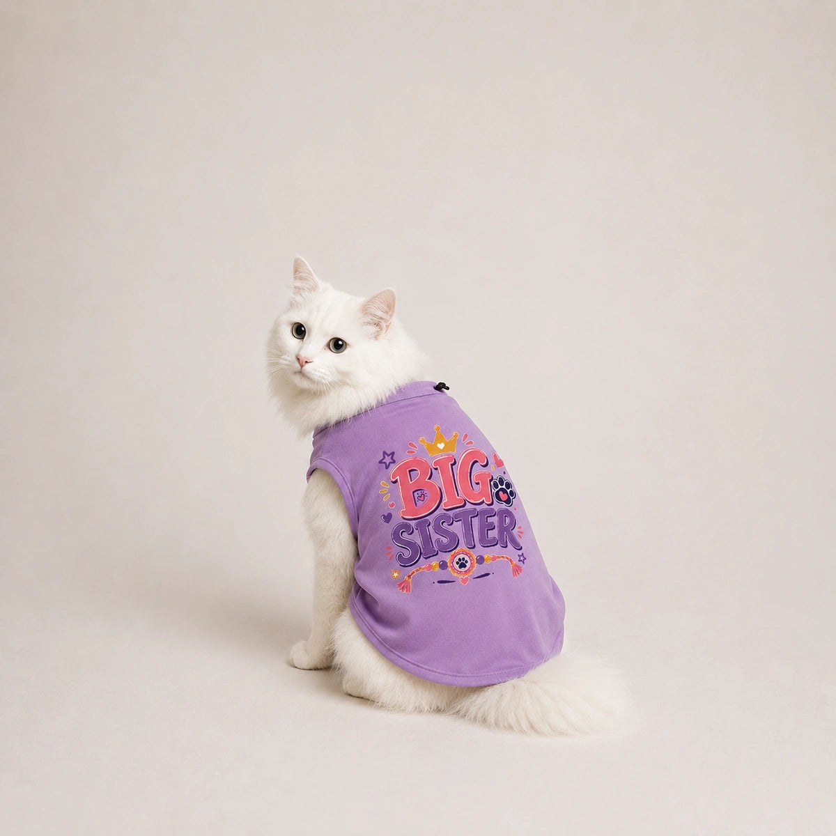 Thunder Tails Big Sister Tshirt