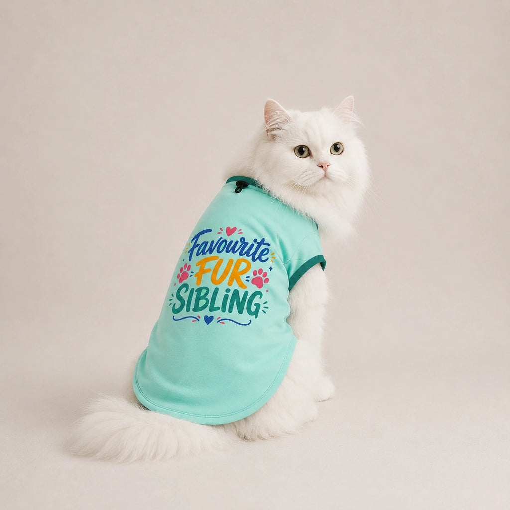 Thunder Tails Favourite Fur Sibling Tshirt
