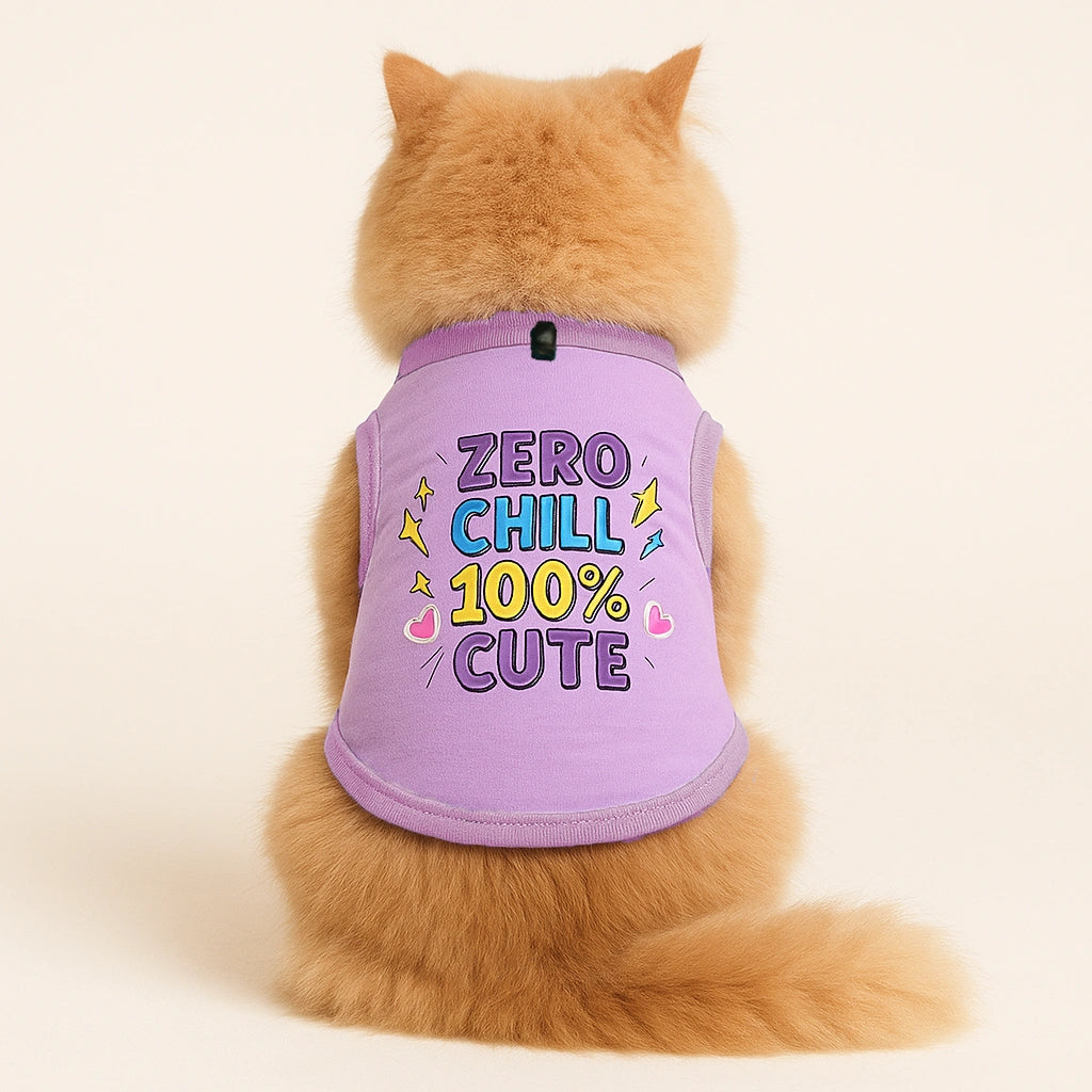Thunder Tails Zero Chill 100% Cute T-shirt