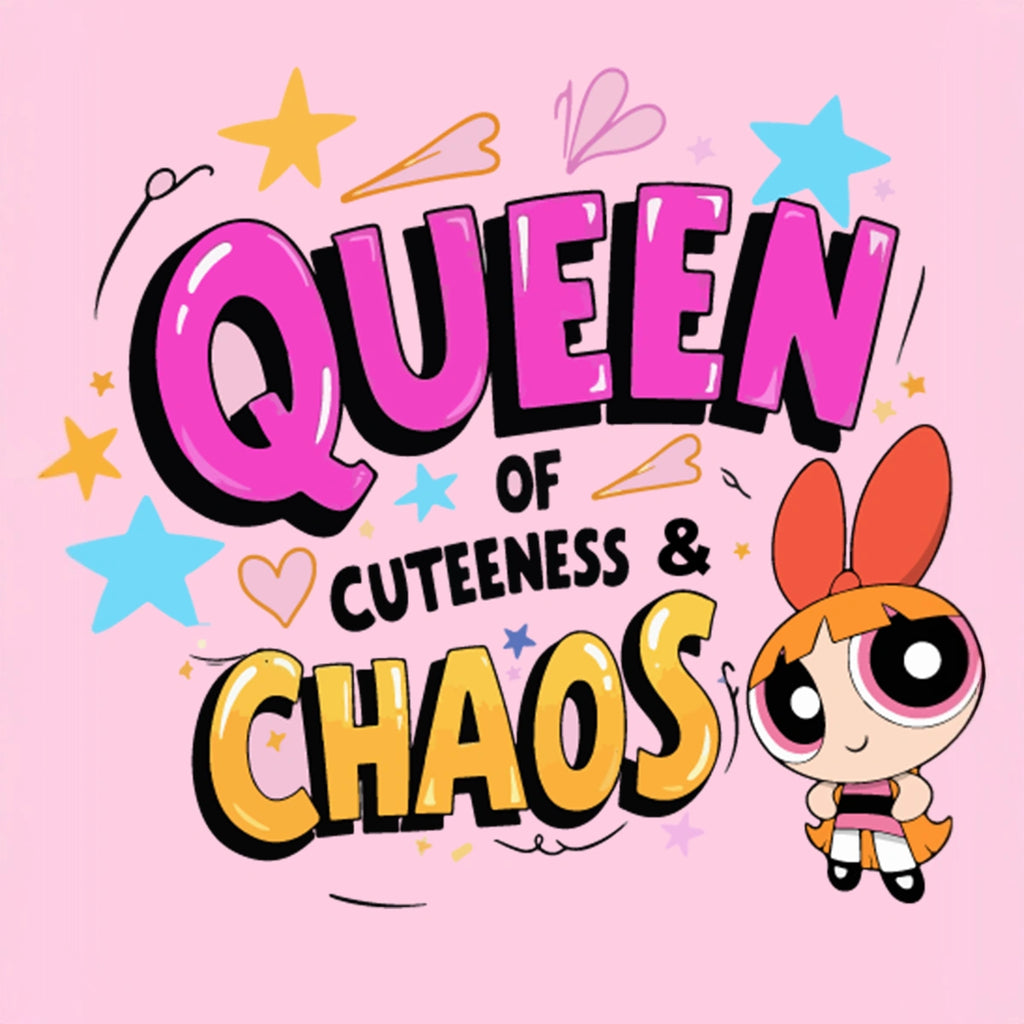Thunder Tails Queen of Cuteness and Chaos T-shirt