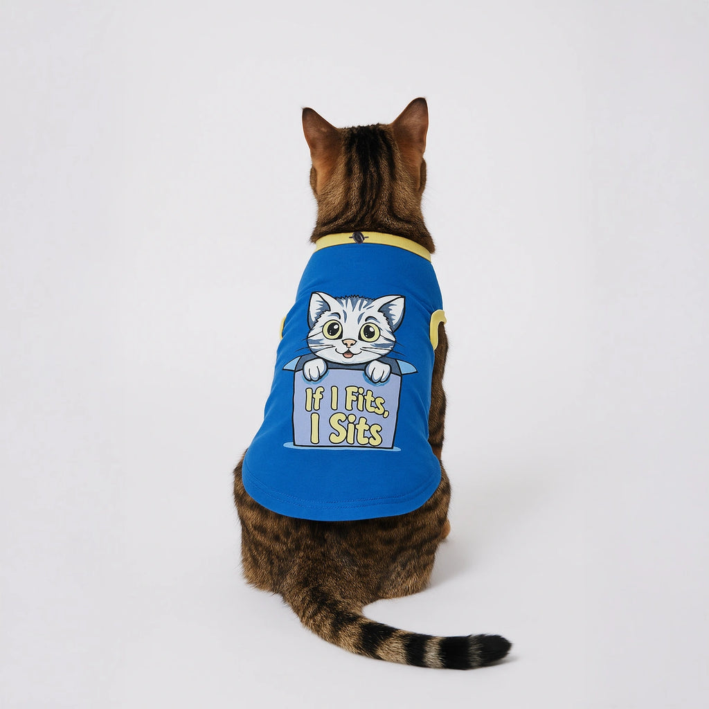 Thunder Tails If i Fits, I Sits T-shirt