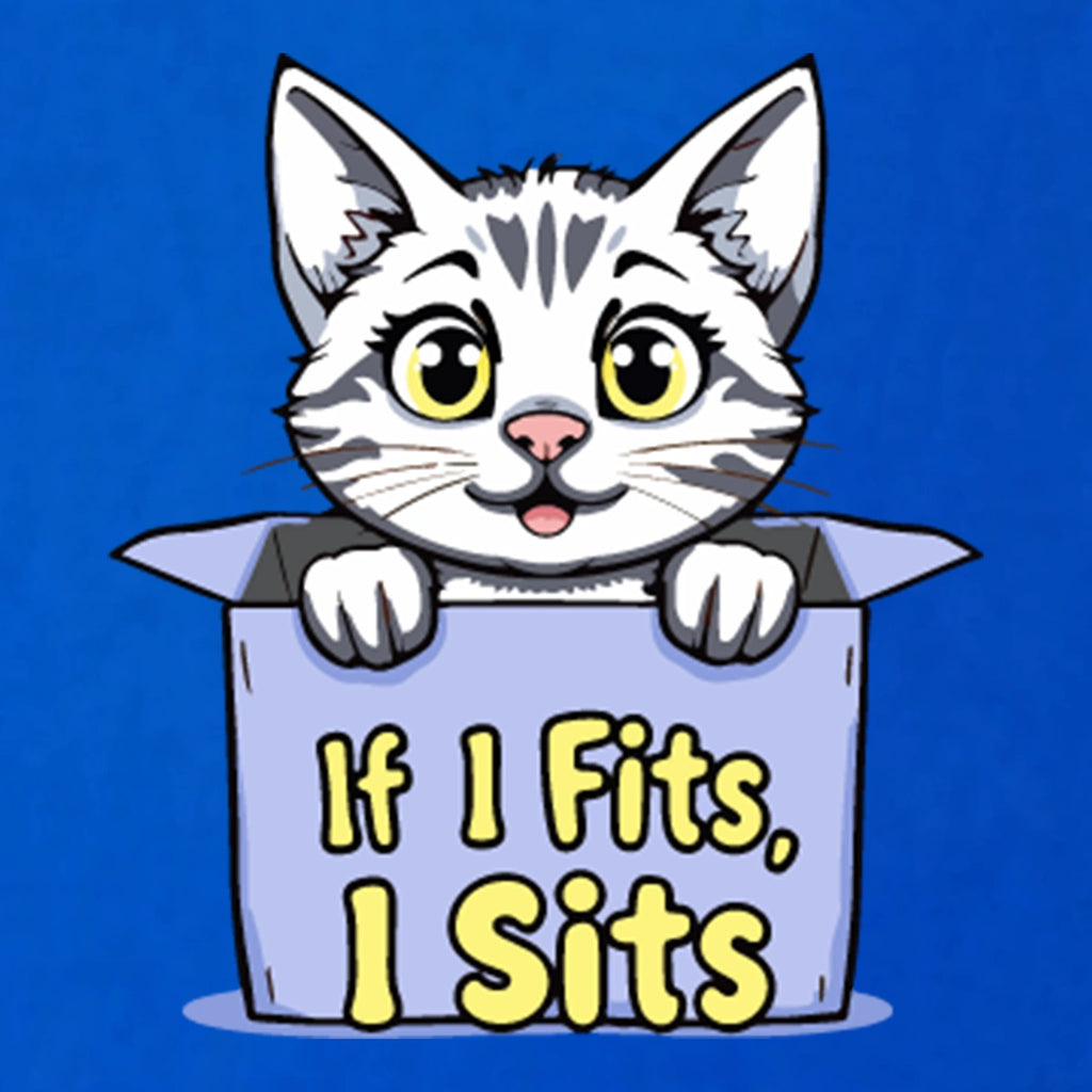 Thunder Tails If i Fits, I Sits T-shirt