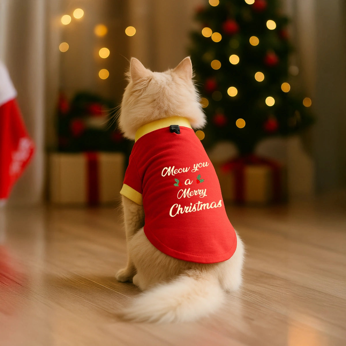 Thunder Tails Meow you a Merry Christmas T-shirt