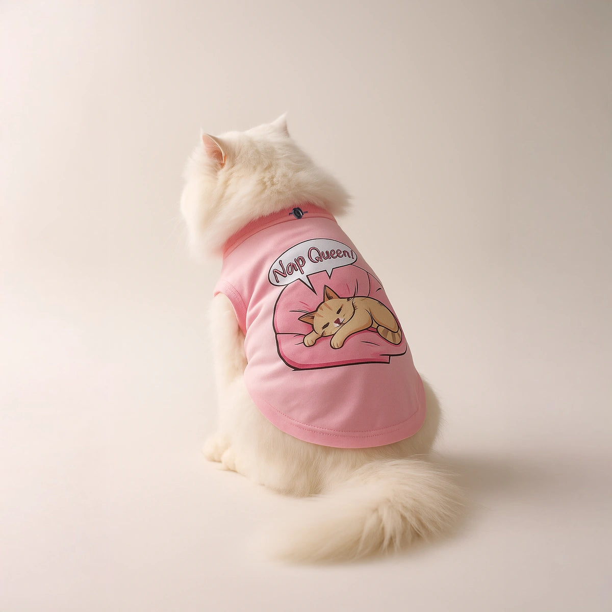 Thunder Tails Nap Queen T-shirt