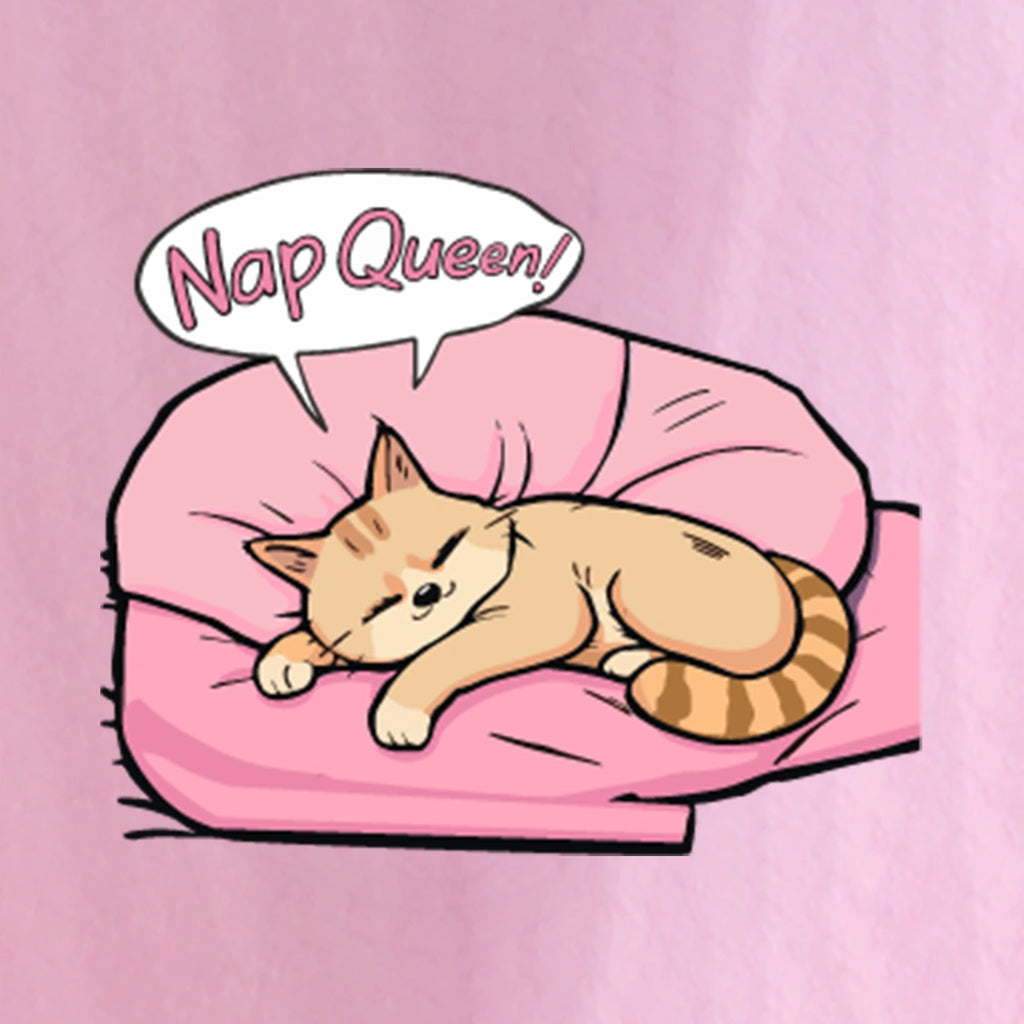 Thunder Tails Nap Queen T-shirt