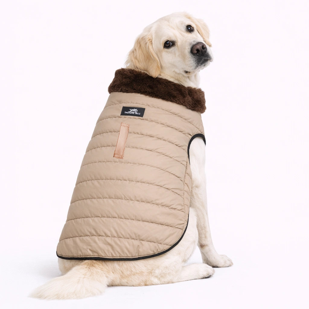 Thunder Tails CozyPup Jacket- Brown